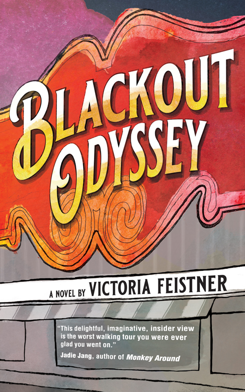 Cover art for Blackout Odyssey by Victoria Feistner